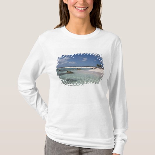 Mexico, Cozumel, Punta Morena, de oostkust T-shirt (Voorkant)