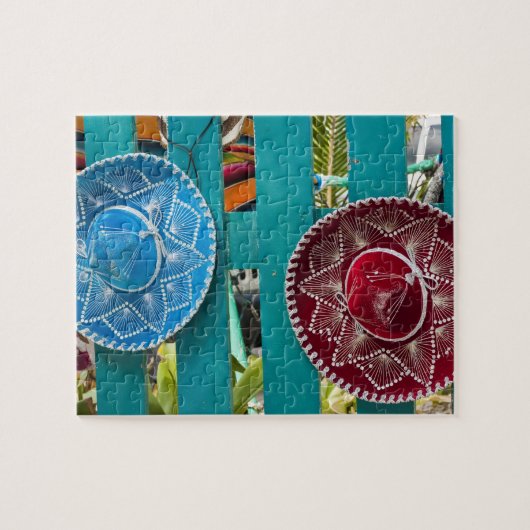 Mexico, Cozumel. Souvenirs in Isla de Cozumel Legpuzzel (Horizontaal)