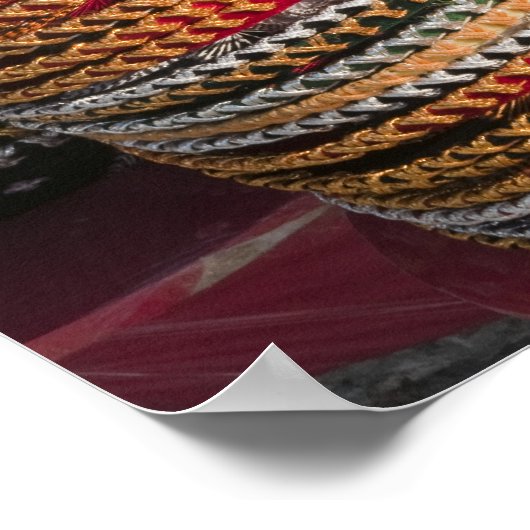 Mexico, Cozumel. Souvenirs in Isla de Cozumel Poster (Hoek)