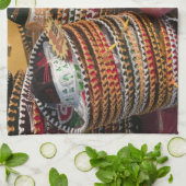 Mexico, Cozumel. Souvenirs in Isla de Cozumel Theedoek (Gevouwen)