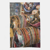 Mexico, Cozumel. Souvenirs in Isla de Cozumel Theedoek (Verticaal)