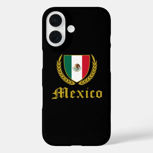 Mexico Crest Case-Mate iPhone Case (Achterkant)
