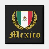 Mexico Crest Magneet (Voorkant)