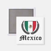Mexico Crest Magneet (Voorkant / Achterkant)