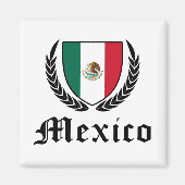 Mexico Crest Magneet (Voorkant)