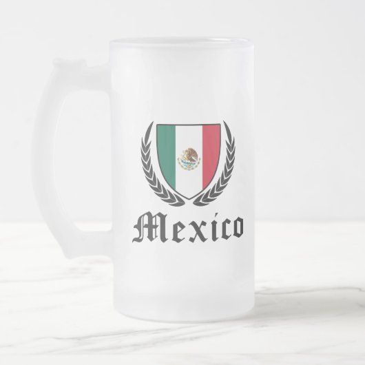 Mexico Crest Matglas Bierpul (Links)