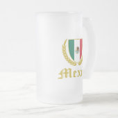Mexico Crest Matglas Bierpul (Voorkant rechts)