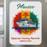 Mexico Cruise Ship Stateroom Marker Magneet<br><div class="desc">This design may be personalized in the area provided by changing the photo and/or text. Or it can be customized by clicking Personalize this Template and then choosing the click to customize further option and delete or change the color of the background, add text, change the text color or style,...</div>