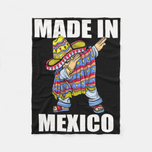 Mexico Dab Dabbing Mexicaanse vlag Pride Jersey 1 Fleece Deken