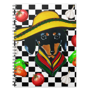MEXICO DACHSHUND KOK NOTITIEBOEK