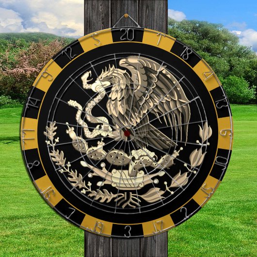Mexico-dartboard, Eagle & Flag-darts/game-board Dartbord