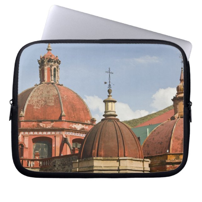 Mexico, deelstaat Guanajuato, Guanajuato. Templo d Laptop Sleeve (Voorkant)