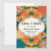 Mexico Destination Wedding Bewaar de datums Kaart (Voorkant / Achterkant)