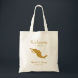 Mexico Destination Wedding Welcome Bag, Tote Bag<br><div class="desc">Het weekend van de bruiloft heet cadeautas voor gasten uit de stad voor je bruiloft,  met afbeelding van Mexico,  met hart dat je op de precieze locatie kunt plaatsen. Vul tas met je favoriete godies.</div>