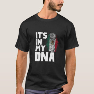Mexico DNA Mexicaanse Vlag Staat Thuis Trots T-shirt