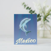 Mexico Dolfijn Reisposter Briefkaart (Staand voorkant)