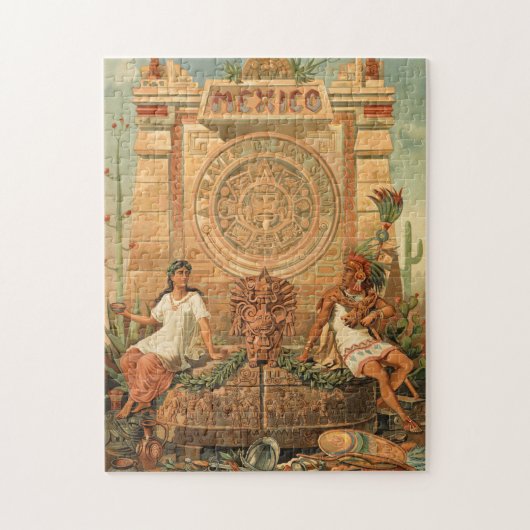 Mexico door de eeuwen heen legpuzzel (Verticaal)