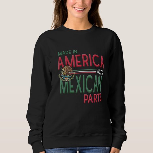 Mexico Eagle Mexicano Pride Camisa Proud Mexican R Trui (Voorkant)