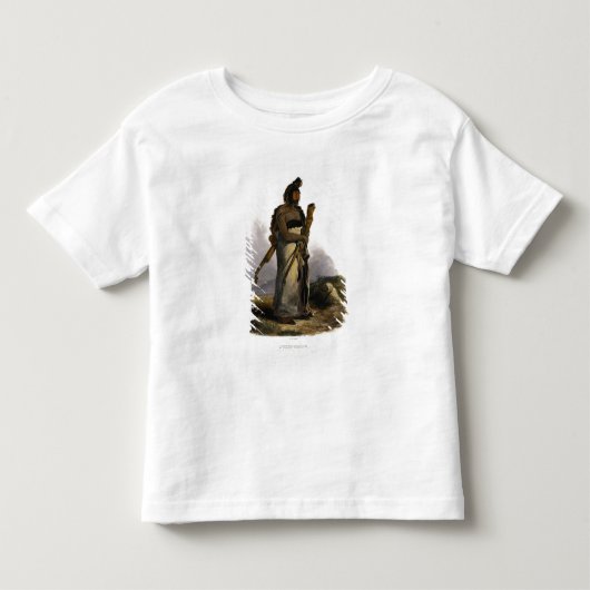 Mexico-emahuastan, chef-staf van de Gros-Ventres v Kinder Shirts (Voorkant)