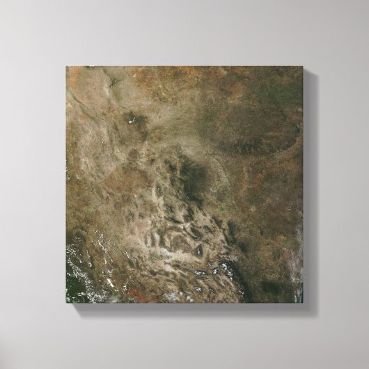 Mexico en de Zuidwestelijke Verenigde Staten Canvas Afdruk (Voorkant)