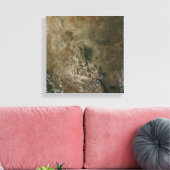 Mexico en de Zuidwestelijke Verenigde Staten Canvas Afdruk (Insitu (Woonkamer))