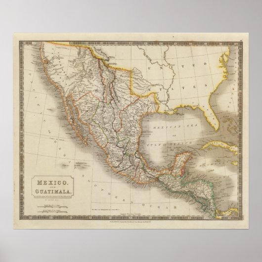 Mexico en Guatemala 2 Poster (Voorkant)