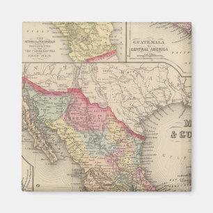 Mexico en Guatemala 4 Magneet