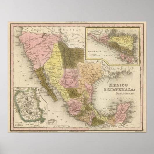 Mexico en Guatemala 5 Poster (Voorkant)