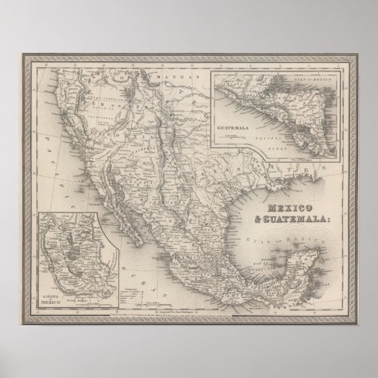 Mexico en Guatemala Poster (Voorkant)