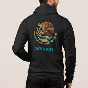 Mexico en Mexicaans Eagle embleem, vlaggen-mode Hoodie