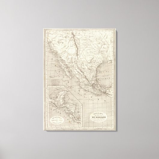 Mexico en Midden-Amerika 2 Canvas Afdruk (Voorkant)