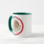 Mexico Erfgoed Embleem Mok (Voorkant links)