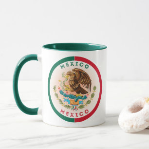 Mexico Erfgoed Embleem Mok