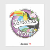 Mexico Fabulous logo Sticker (Vel)