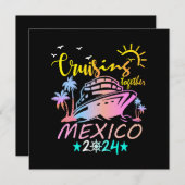 Mexico Familie Cruise Kaart (Voorkant / Achterkant)