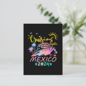 Mexico familiecruise briefkaart (Staand voorkant)