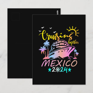 Mexico familiecruise briefkaart