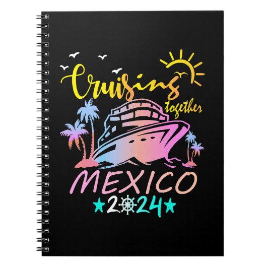 Mexico familiecruise notitieboek (Voorkant)