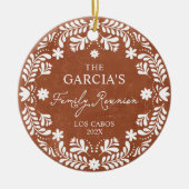 Mexico Family Reunion Foto Ornament (Voorkant)