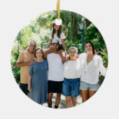 Mexico Family Reunion Foto Ornament (Achterkant)