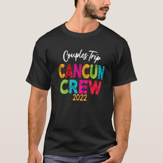Mexico Family Vacation Cancun 2022 Matching Group T-shirt (Voorkant)