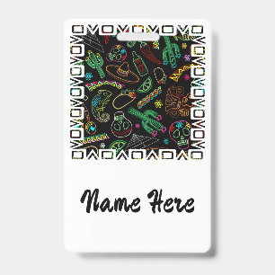 Mexico Fiesta Patroon Badge