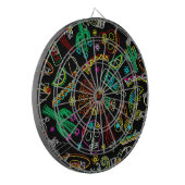 Mexico Fiesta Patroon Dartbord (Voorkant Links)