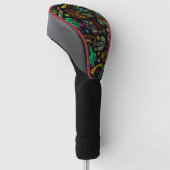 Mexico Fiesta Patroon Golfheadcover (Schuin)