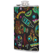 Mexico Fiesta Patroon Heupfles (Links)