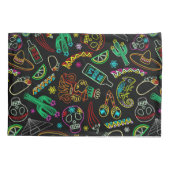 Mexico Fiesta Patroon Kussensloop (Achterkant)