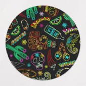 Mexico Fiesta Patroon Labels (Design 2)