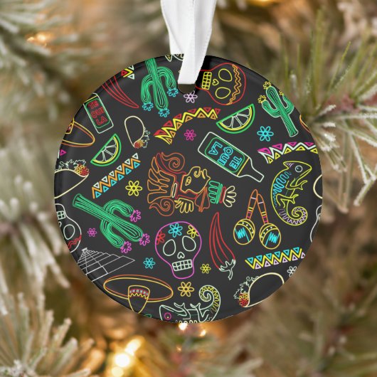 Mexico Fiesta Patroon Ornament (Boom)