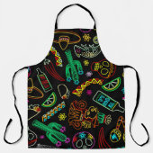 Mexico Fiesta Patroon Schort (Voorkant)