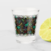 Mexico Fiesta Patroon Shot Glas (Voorkant)
